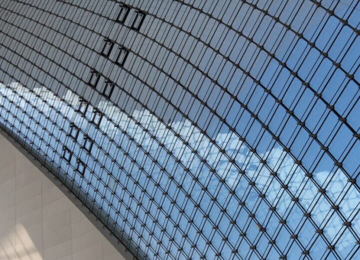 Modern Architecture With Glass And Light