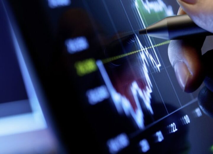 Analyzing Financial Data On Tablet