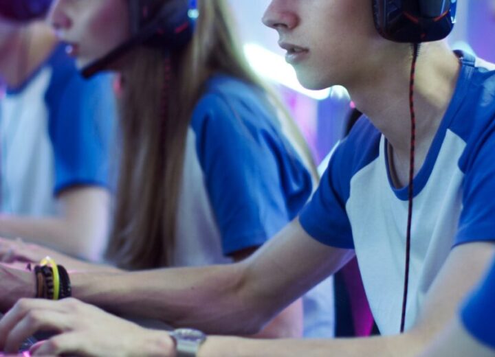Gamers Focused On Competitive Gaming.