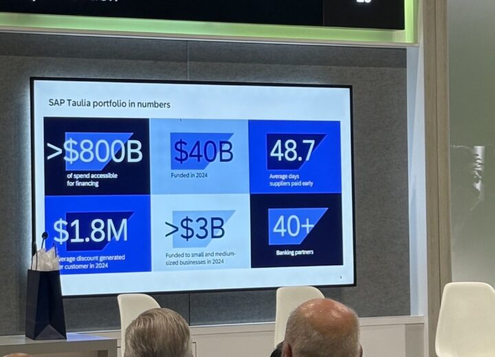 Presentation With Financial Statistics Displayed.