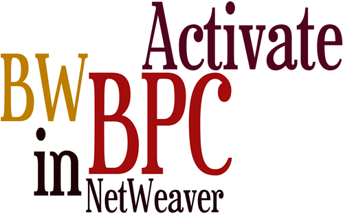 Activate Bpc In Netweaver Bw 7 5
