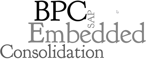 Sap Bpc Embedded Consolidation Is Here
